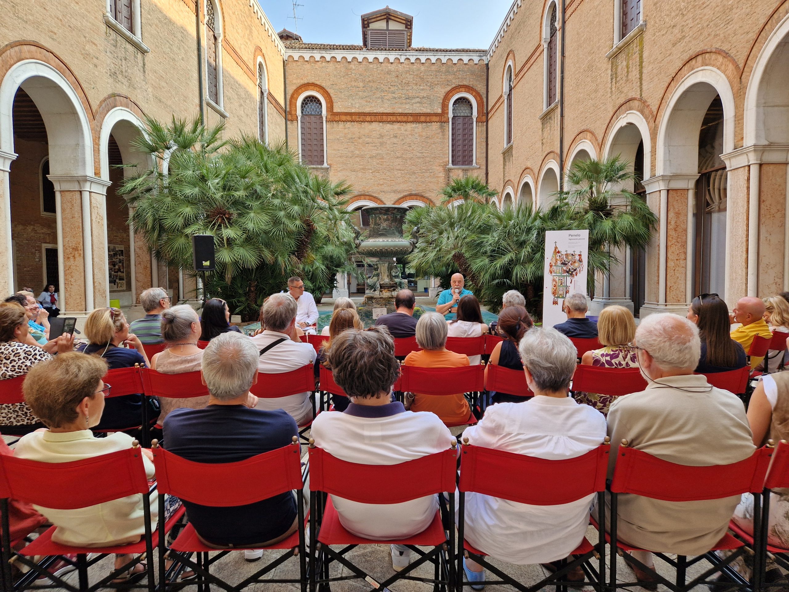 Giardino Museo storia naturale durante convegno