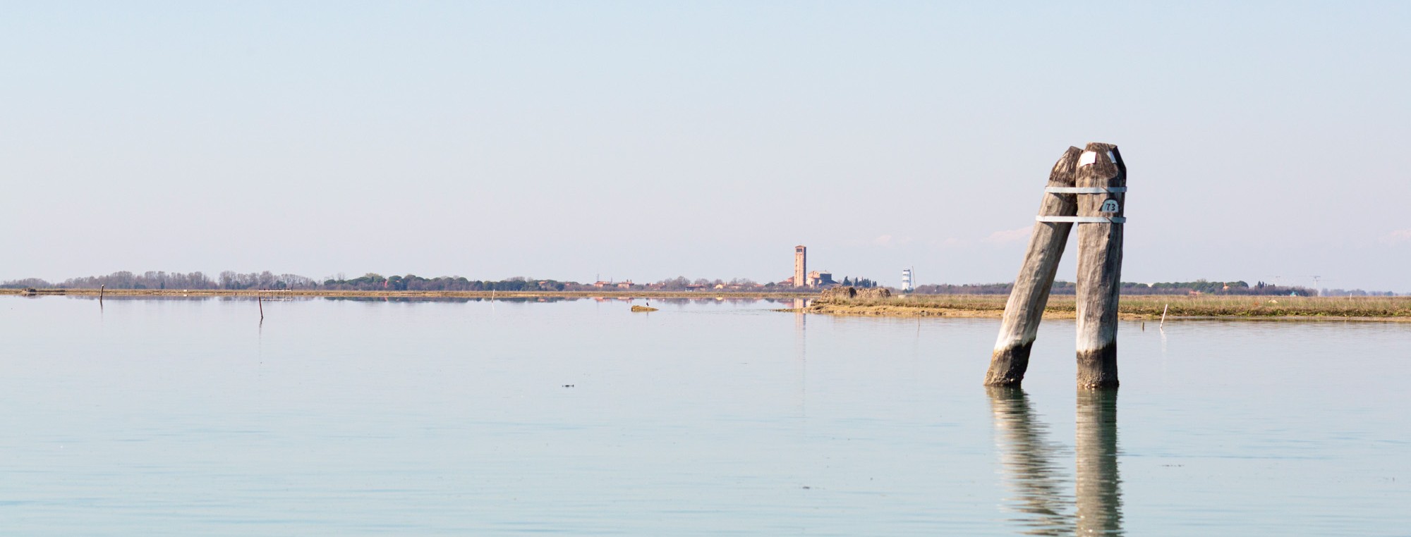 Veduta della laguna di Venezia